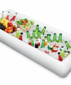 TVTimeDirect Houseware Inflatable Serving Bar - White - 52