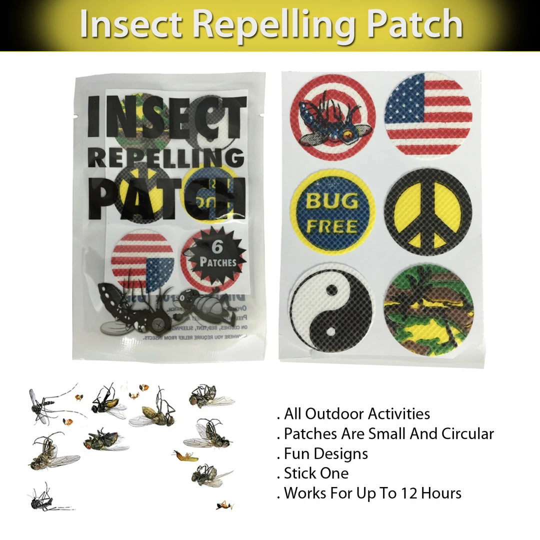 TVTimeDirect Insect Repelling Patch Houseware 5 TVTimeDirect Insect Repelling Patch Houseware