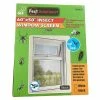 TVTimeDirect Insect Window Screen 60" X 50" White Outdoor & Garden
