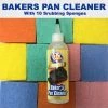 TVTimeDirect Instant Baker's Pan Cleaner With 10 Scrubbing Sponges Houseware
