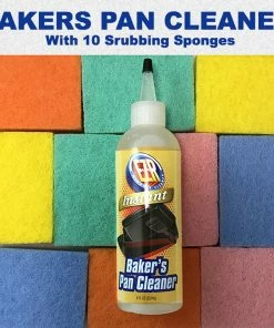 TVTimeDirect Instant Baker's Pan Cleaner With 10 Scrubbing Sponges Houseware