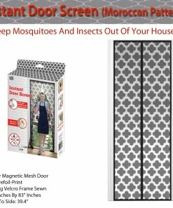 TVTimeDirect Instant Door Screen (Moroccan Pattern) 9 TVTimeDirect Instant Door Screen (Moroccan Pattern)