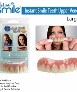 TVTimeDirect Health & Beauty Instant Smile Teeth Upper Veneer - Large