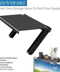 TVTimeDirect INSTA TV TOP SHELF- Create Extra Storage Space To Hold Your Gadgets