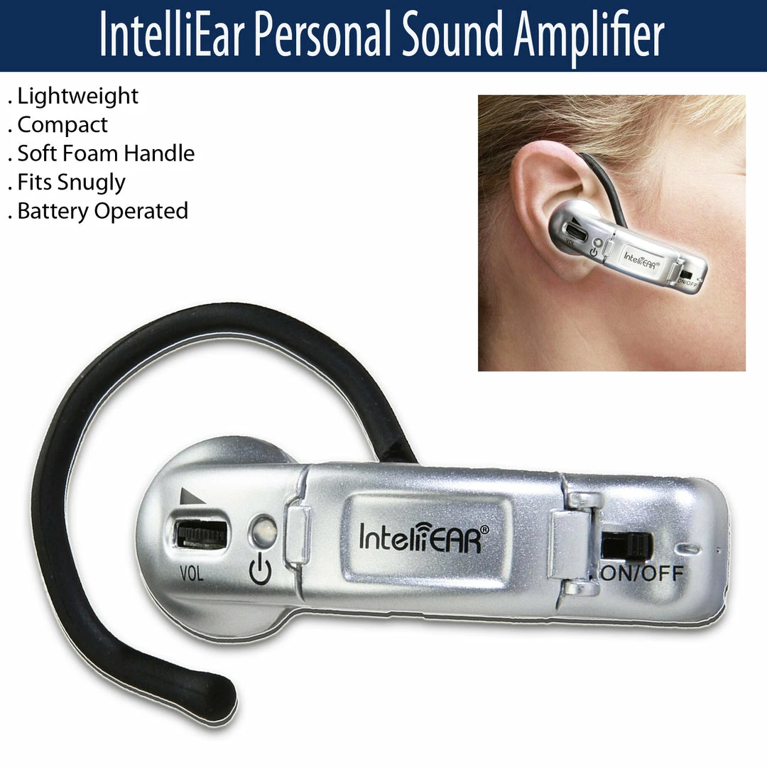 TVTimeDirect IntelliEar Personal Sound Amplifier (Battery Operated) 4 TVTimeDirect IntelliEar Personal Sound Amplifier (Battery Operated)