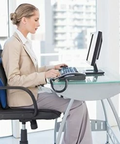 TVTimeDirect Bed & Bath Invigorate Back Massager Pillow (Red/Black)