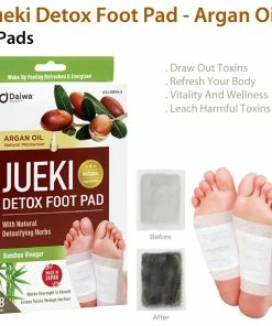 TVTimeDirect Jueki Detox Foot Pad - Argan Oil - 8 Pads