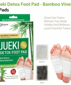 TVTimeDirect Health & Beauty Jueki Detox Foot Pad - Bamboo Vinegar - 8 Pads