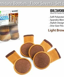 TVTimeDirect New Arrivals Furniture Booties - Floor Savers - Set Of 4