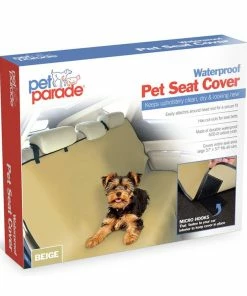 TVTimeDirect Jobar Waterproof Pet Seat Cover - Beige - Large (57