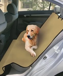 TVTimeDirect Jobar Waterproof Pet Seat Cover - Beige - Large (57
