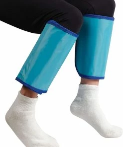TVTimeDirect Air Compression Large Leg Wraps - XLARGE - Fits Thighs Up To 33