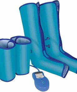 TVTimeDirect Air Compression Large Leg Wraps - XLARGE - Fits Thighs Up To 33"