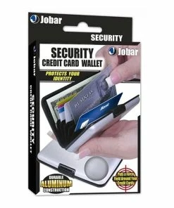 TVTimeDirect Aluminum Credit Card Wallet, Light Weight - BLUE