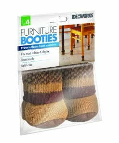 TVTimeDirect New Arrivals Furniture Booties - Floor Savers - Set Of 4