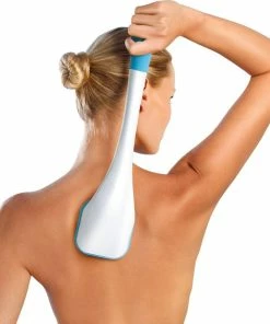 TVTimeDirect Long-Reach Silicone Bath Brush Health & Beauty