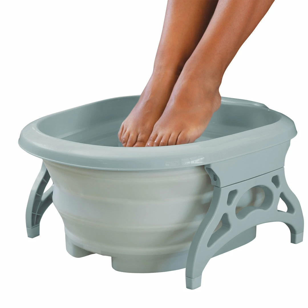 TVTimeDirect ESTELLE Beauty Collapsible Foot Spa - Gray Health & Beauty 4 TVTimeDirect ESTELLE Beauty Collapsible Foot Spa - Gray Health & Beauty