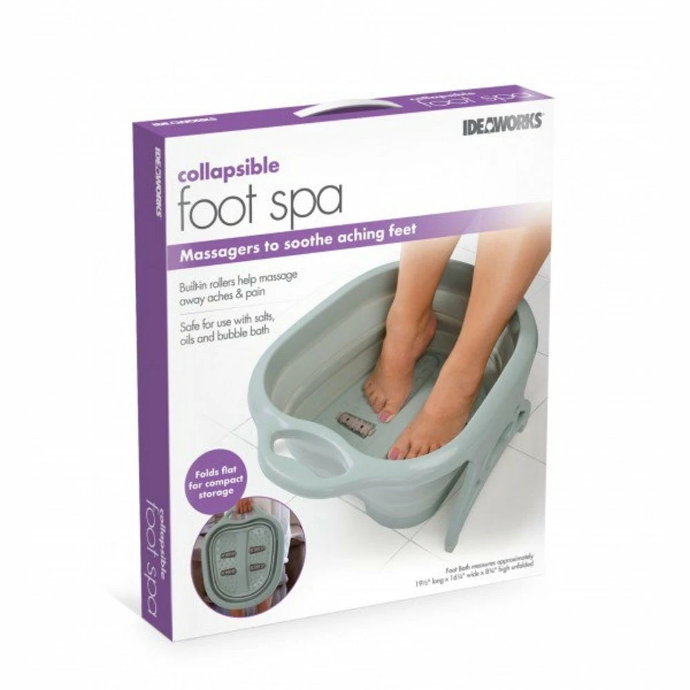 TVTimeDirect ESTELLE Beauty Collapsible Foot Spa - Gray Health & Beauty 7 TVTimeDirect ESTELLE Beauty Collapsible Foot Spa - Gray Health & Beauty