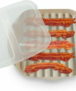 TVTimeDirect Kitchen Handy Gourmet Eco Friendly Microwave Bacon Cooker