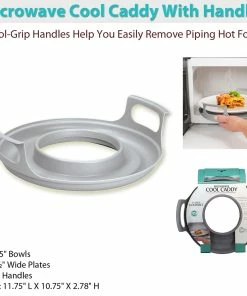 TVTimeDirect Kitchen Microwave Cool Caddy With Handles