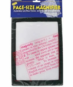 TVTimeDirect Jobar International Magnifier Full Page Reading Fresnel -- 7 X10 School And Office Supplies