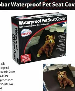 TVTimeDirect Jobar Waterproof Pet Seat Cover- Black- Large (57" X 57") 7 TVTimeDirect Jobar Waterproof Pet Seat Cover- Black- Large (57