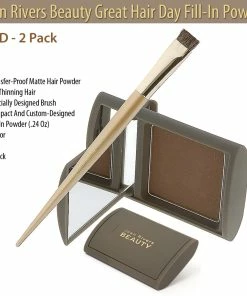 TVTimeDirect Houseware Joan Rivers Beauty Great Hair Day Fill-In Powder- Red- Two Pack