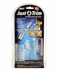 TVTimeDirect Just A Trim - Cordless Hair Trimmer - The 'Mistake-Proof' Hair Trimmer