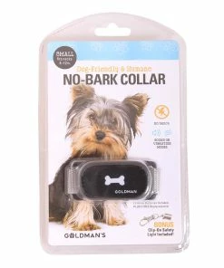 TVTimeDirect Houseware Goldman's Small Dog-Friendly No-Bark Collar - Small (8-12 In.)