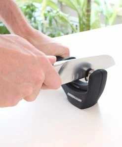 TVTimeDirect Bladerunner Kitchen Master With The Clean Cut Knife Sharpener Perfect "V-Edge" 10 TVTimeDirect Bladerunner Kitchen Master With The Clean Cut Knife Sharpener Perfect