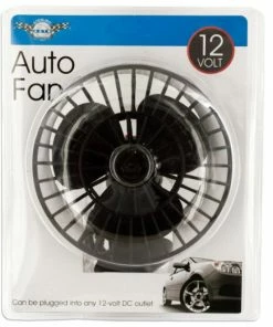 TVTimeDirect 12 Volt Auto Fan With Suction Cup