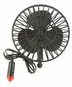 TVTimeDirect 12 Volt Auto Fan With Suction Cup