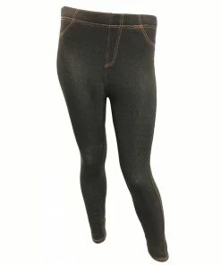 TVTimeDirect Clothing & Accessories Left Cheek Petite Jeggings- Black