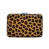 TVTimeDirect Hard Case Leopard Wallet Clothing & Accessories