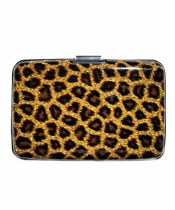 TVTimeDirect Hard Case Leopard Wallet Clothing & Accessories