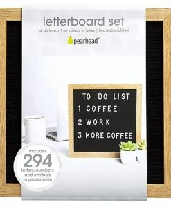 TVTimeDirect Letterboard Set - Includes 294 Letters, Numbers, And Symbols To Personalize