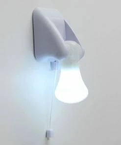 TVTimeDirect Battery Operated Led Pull-string Light Bulbs - Set Of 3 Houseware