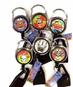 TVTimeDirect Houseware Premium Lighter Leash Retractable Lighter Holder - 420Series- Assorted Design(1)