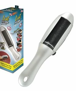 TVTimeDirect Houseware Lint Magic: Self Cleaning Lint Brush Pill Fuzz Lint Pet Hair