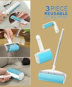 TVTimeDirect Magic Lint Remover Lint Roller Perfect Kit Lint Pet Hair Dust Houseware