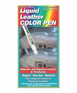 TVTimeDirect Outdoor & Garden Liquid Leather Color Pen- Black