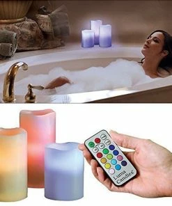 TVTimeDirect Color Changing Led Flameless Candles- Relax & Enjoy Light Show