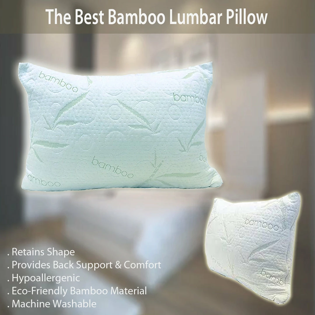 TVTimeDirect Bed & Bath The Best Bamboo Lumbar Pillow 3 TVTimeDirect Bed & Bath The Best Bamboo Lumbar Pillow