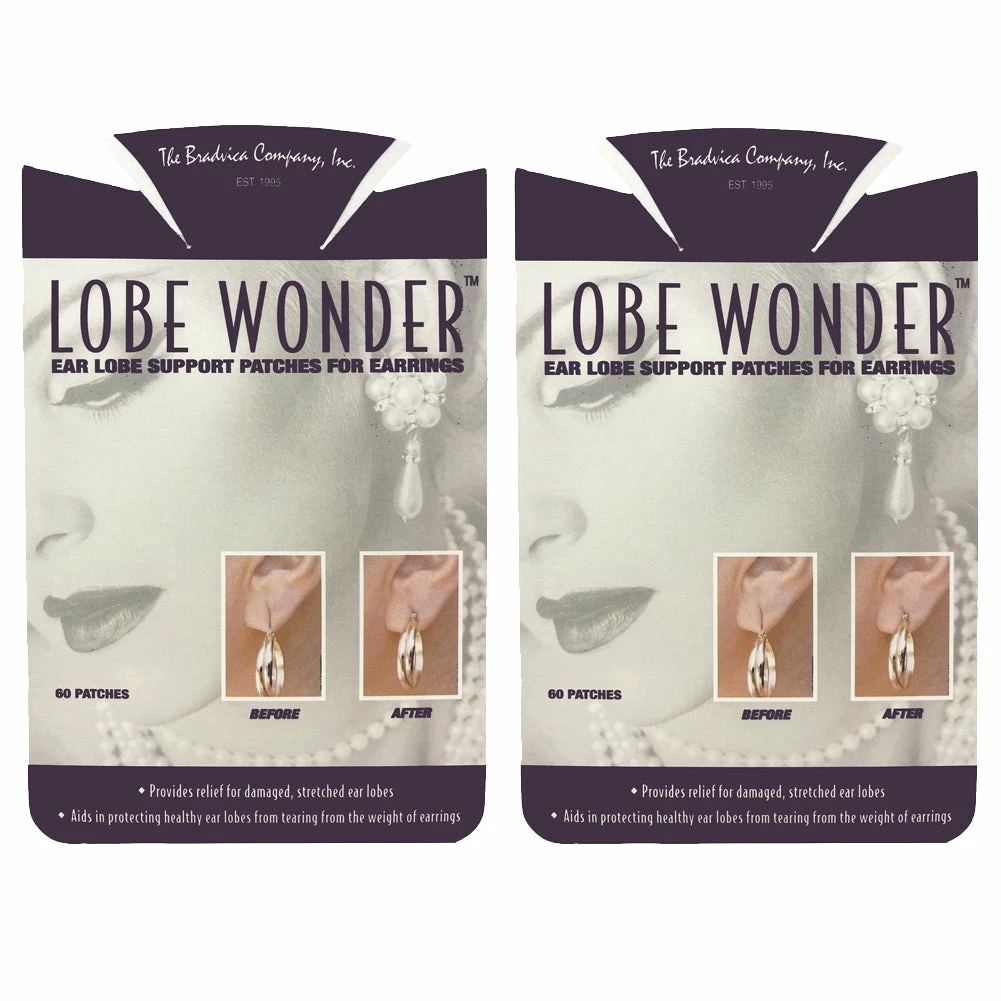 TVTimeDirect Lobe Wonder 120 Earring Support Patches - 2 Pack 3 TVTimeDirect Lobe Wonder 120 Earring Support Patches - 2 Pack