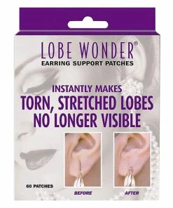 TVTimeDirect Health & Beauty Lobe Wonder 360 Earring Support Patches - 6 Pack