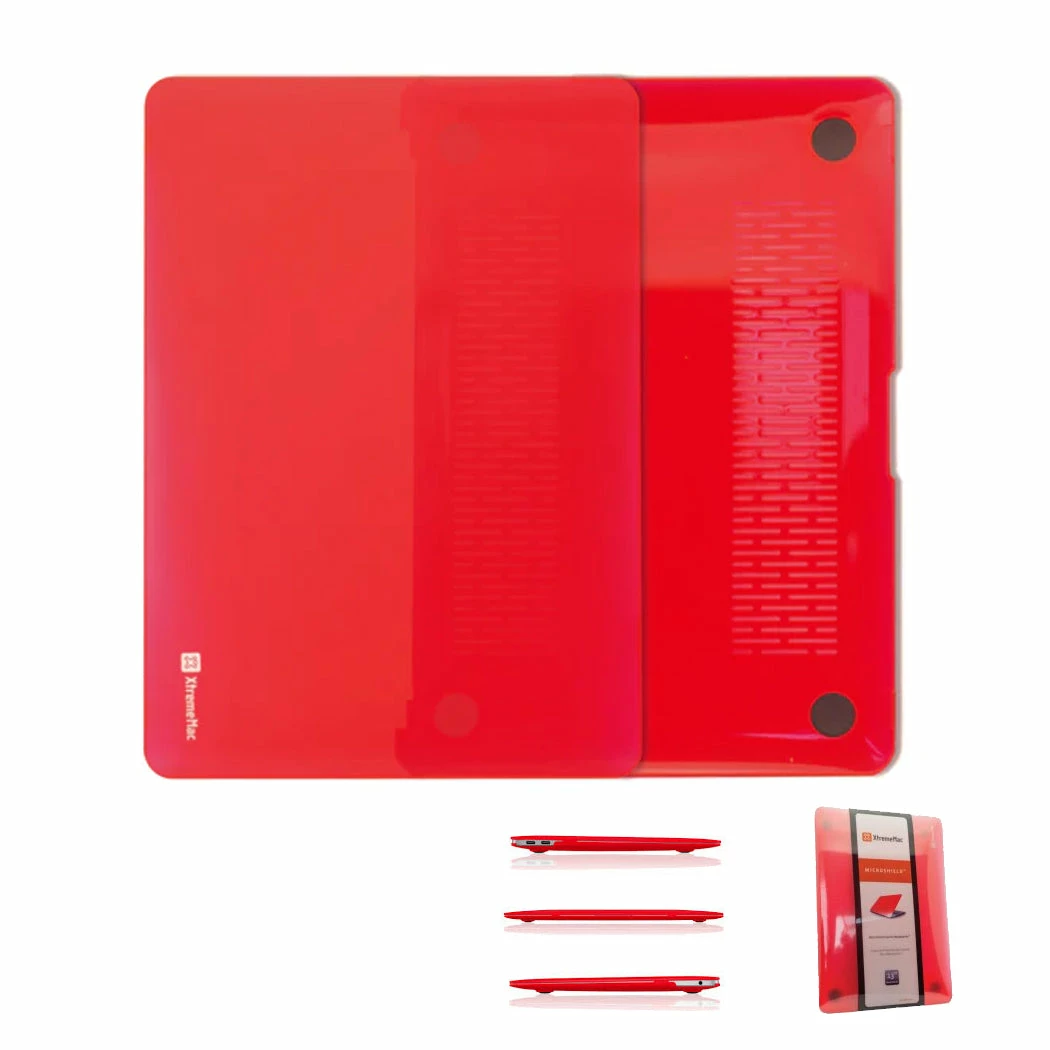 TVTimeDirect Houseware XtremeMac Micro-shield Case For MacBook Air - 13 Inches- Red 4 TVTimeDirect Houseware XtremeMac Micro-shield Case For MacBook Air - 13 Inches- Red
