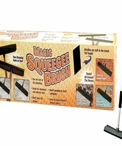 TVTimeDirect Houseware Magic Squeegee Brush Set Brush With Strong Bristles Clean