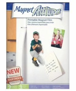 TVTimeDirect Magnet Attitude Adhesive Sheets, 3-Sheet/2-Magnet, 8.5 By 11-Inch