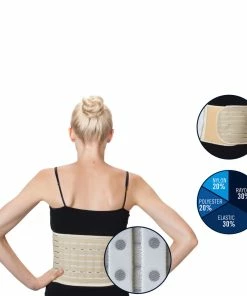 TVTimeDirect Felicity Magnetic Waist Belt (Beige- Medium) Health & Beauty