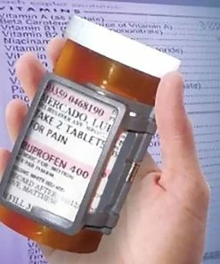 TVTimeDirect Outdoor & Garden Carson MagRX 2.5x Power Clip-on Prescription Bottle Magnifier (RX-55)